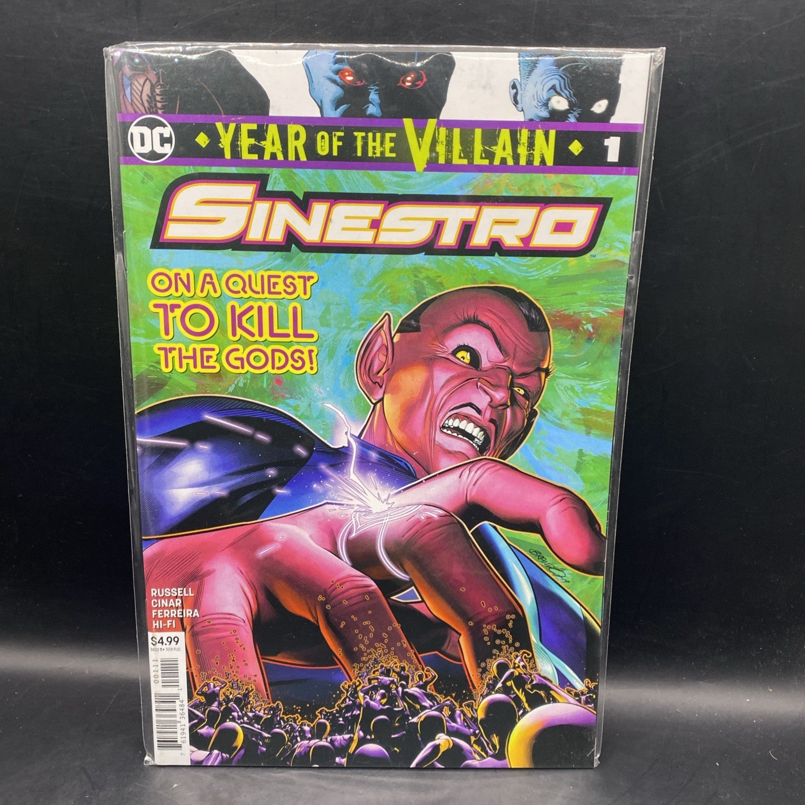 Year of the Villain: Sinestro #1 2019 High Grade DC Comics