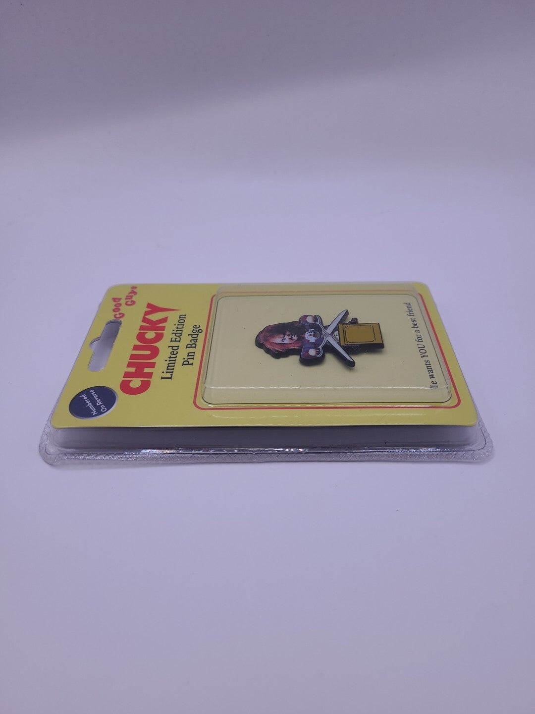 Limited Edition Chucky Good Guys Pin Badge Brand New
