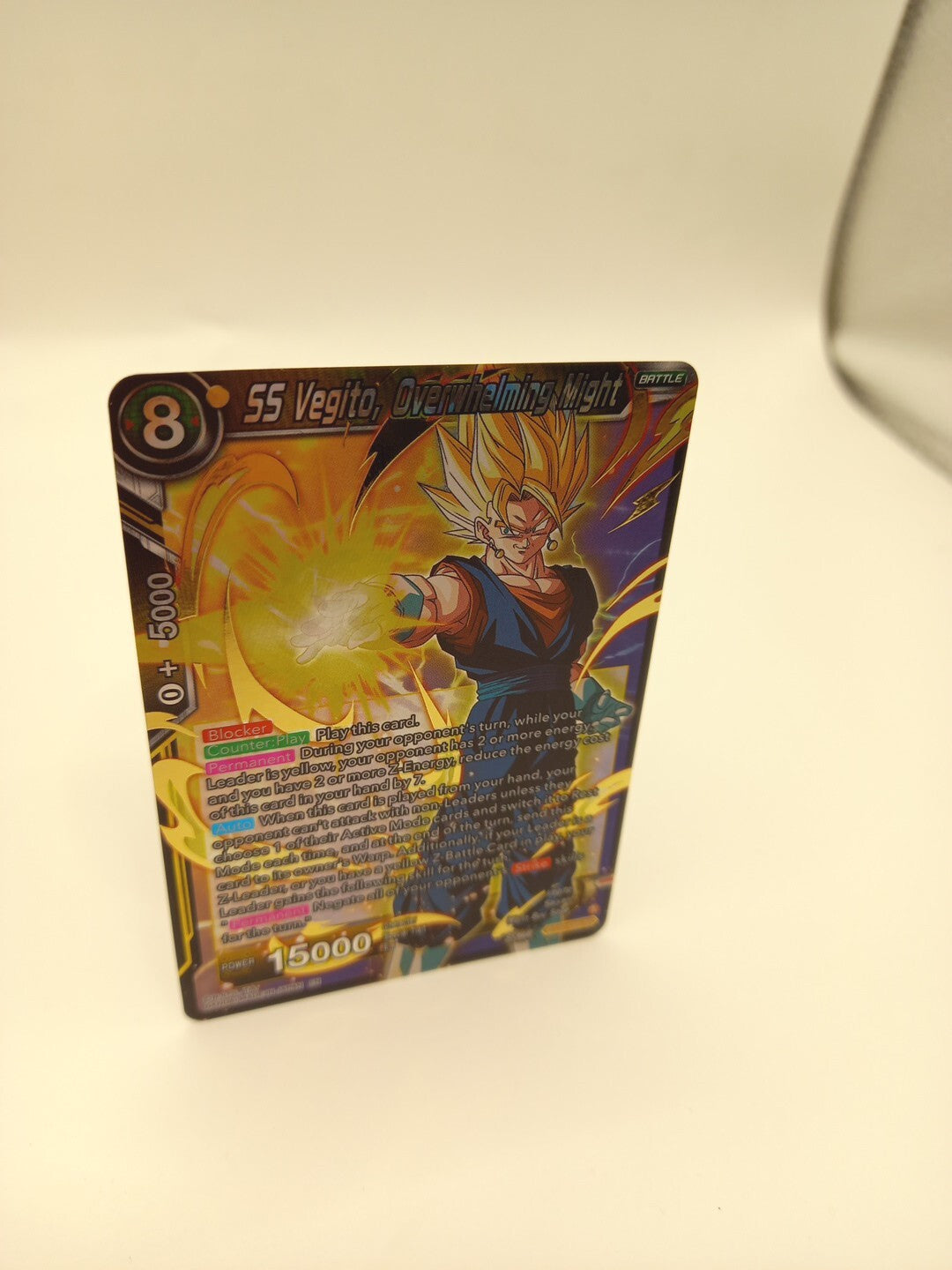 SS Vegito, Overwhelming Might BT20-099 SR - Dragon Ball Super