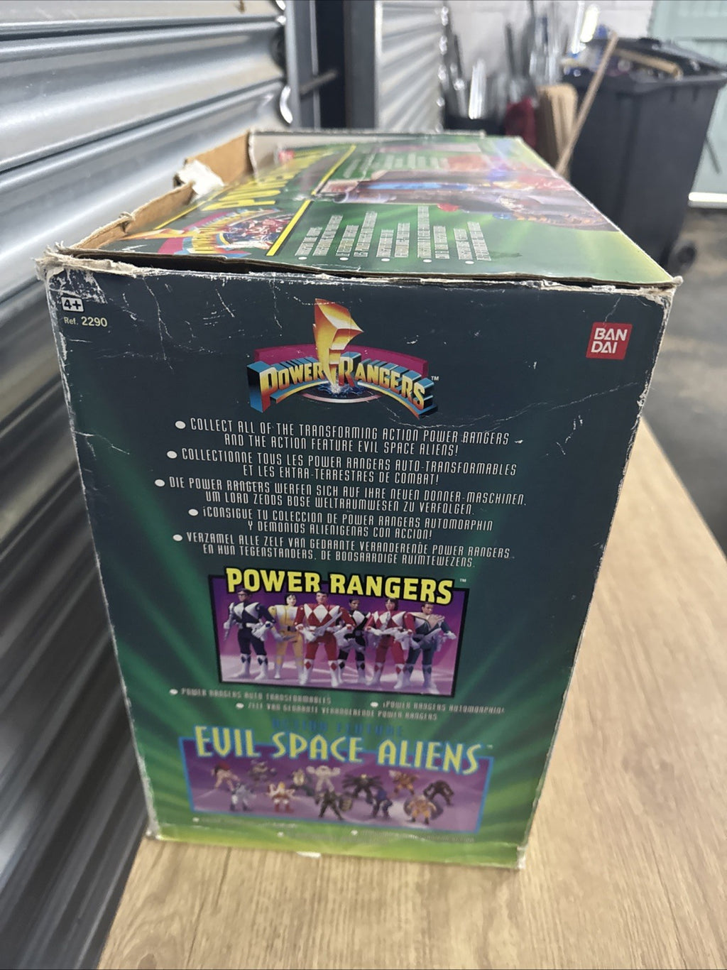 Vintage 1994 Power Rangers Power Dome Playset - Original box & instructions