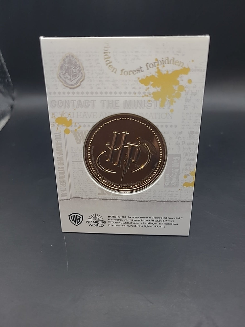 Harry Potter Official Medal Collection BURGANDY DRACO MALFOY