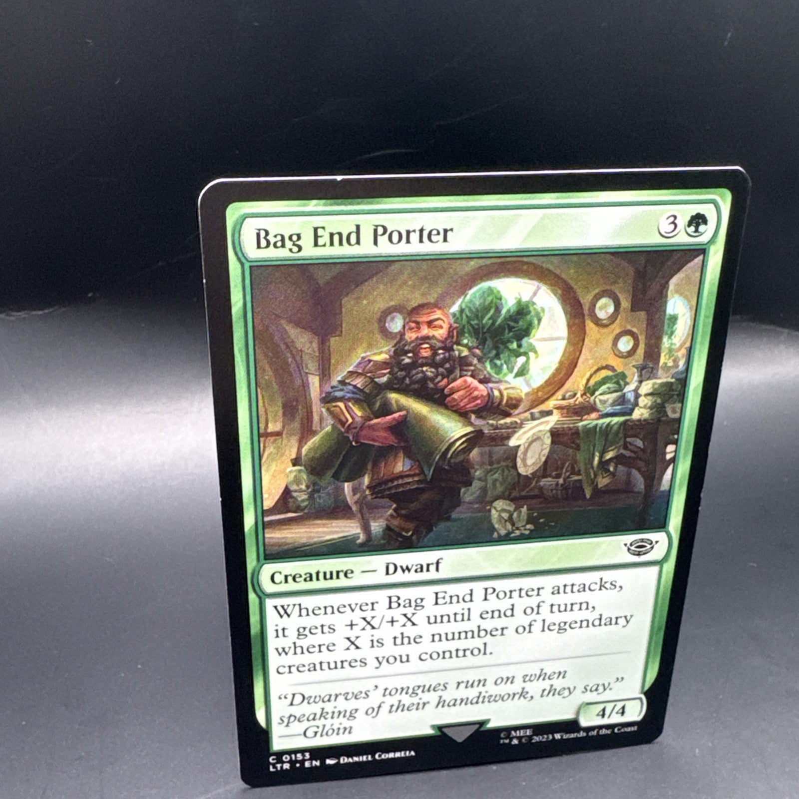 [MTG] Bag End Porter (Foil) C0153)LTR + 1 Regular Card