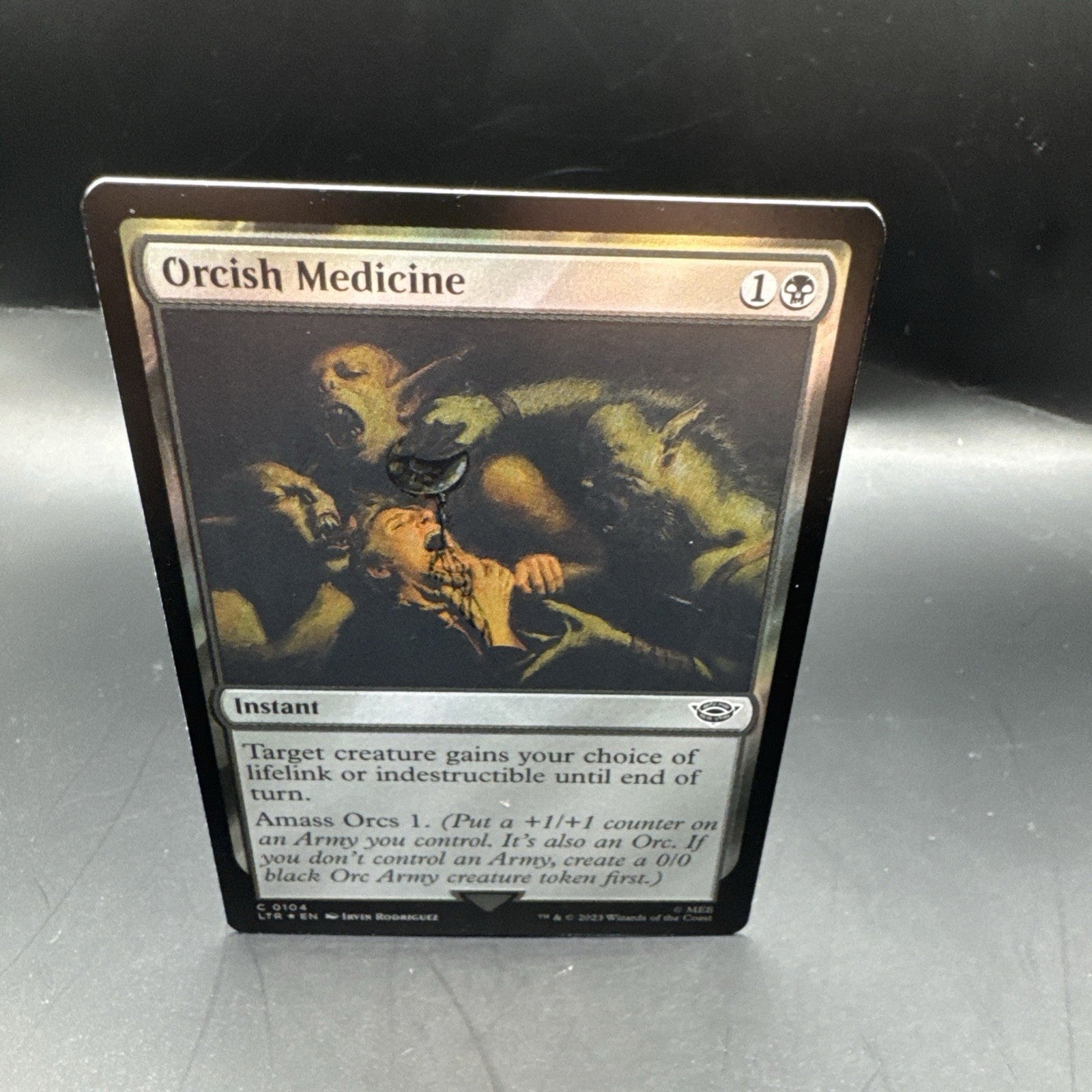 MTG Orcish Medicine Foil + 1 Regular Card C0104