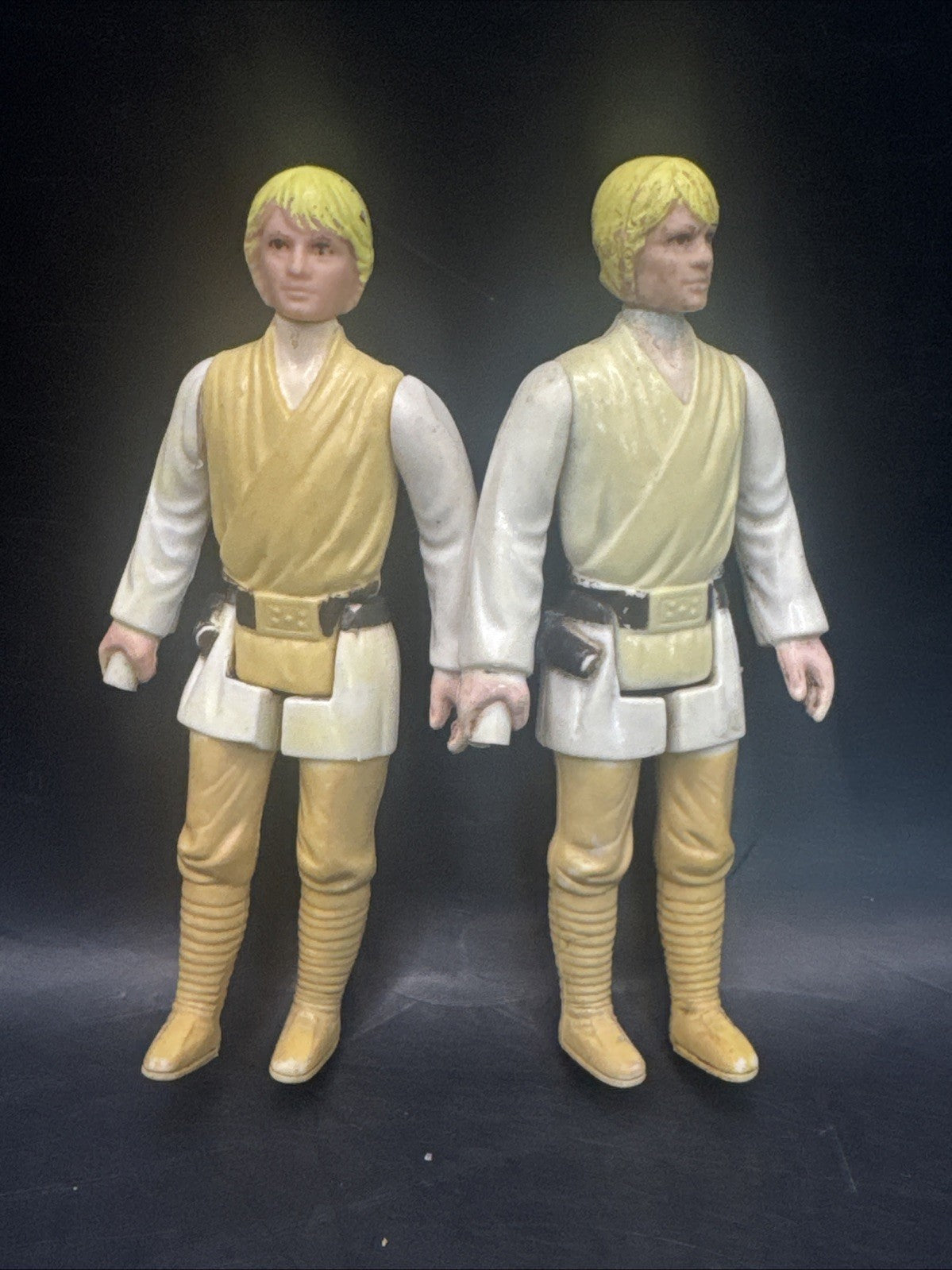 Vintage Star Wars Luke Skywalker Farm Boy First 12 Figure Original Kenner X 2
