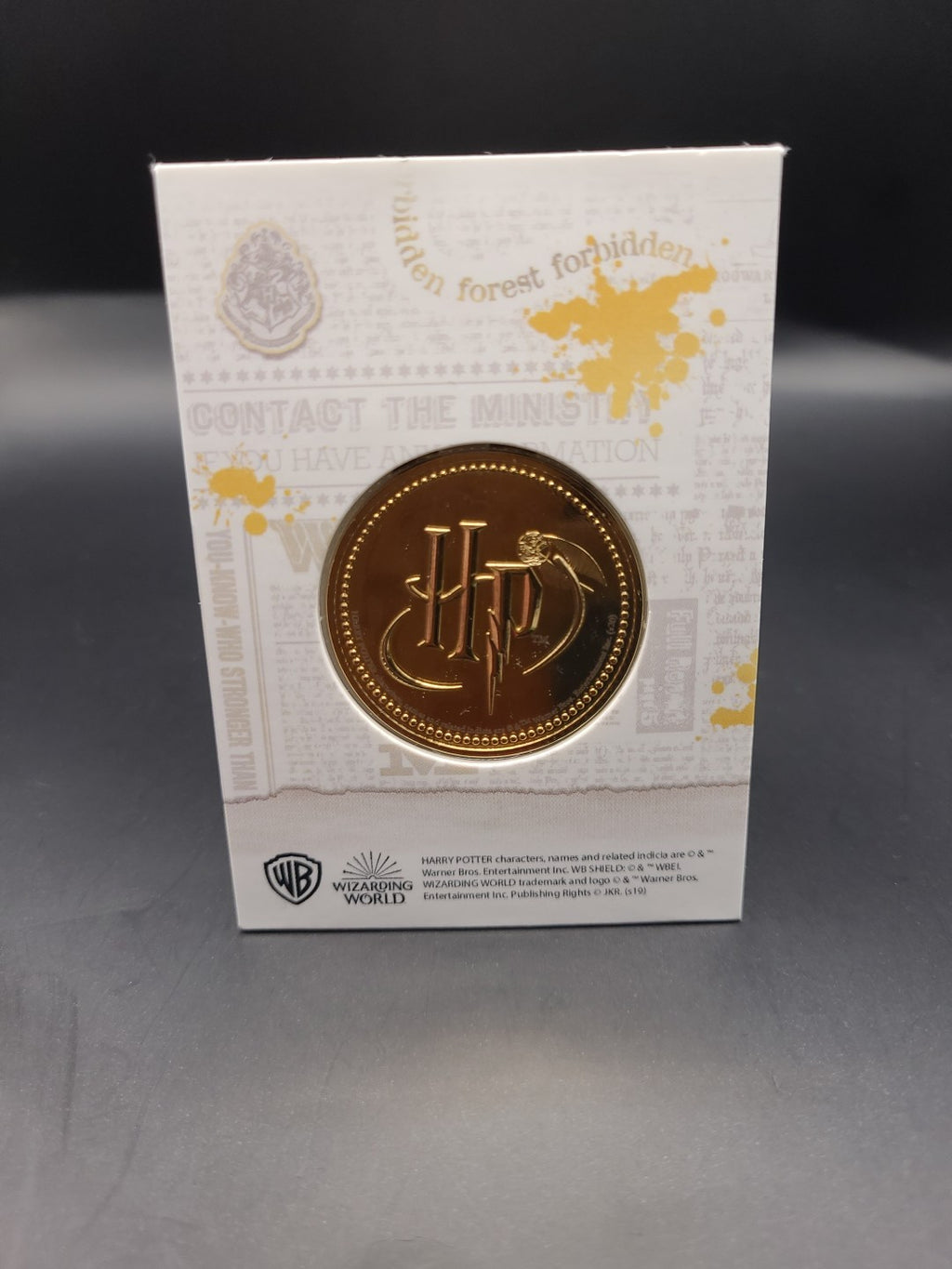 Harry Potter Medal Coin Collection - Philosopher's Stone Argus Filch 