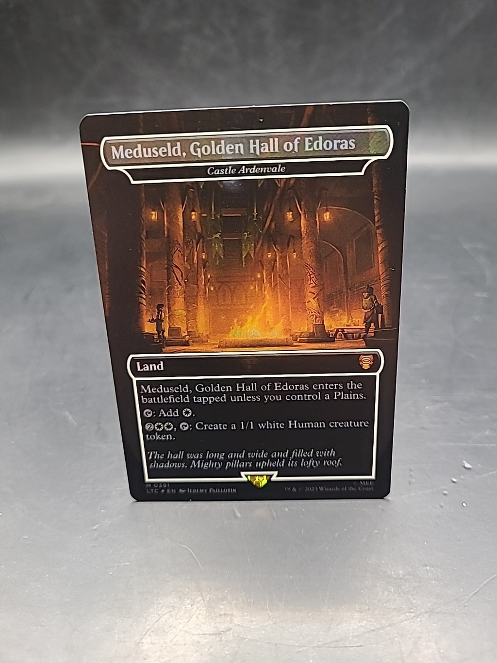 Meduseld, Golden Hall of Edoras (Castle Ardenvale) Surge FOIL #391/MTG