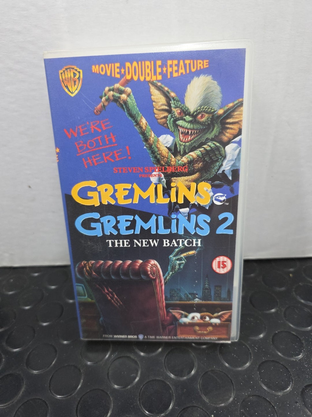 Gremilins 1 & 2 Double Movie VHS Tape
