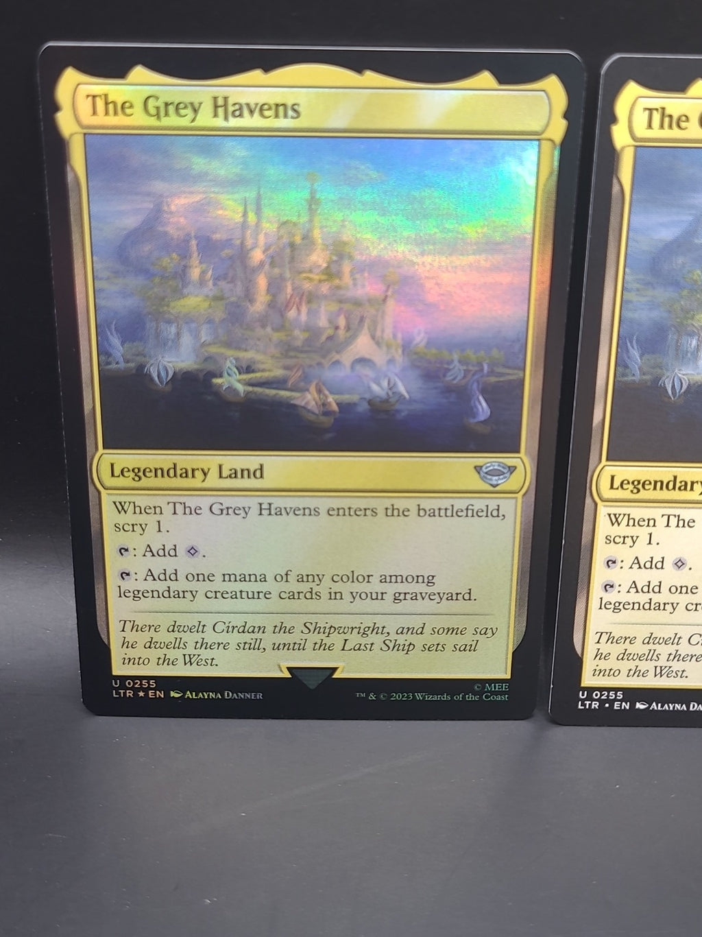 MTG The Grey Havens (FOIL & REGULAR - 255 Lord of the Rings M/NM Free UK P&P