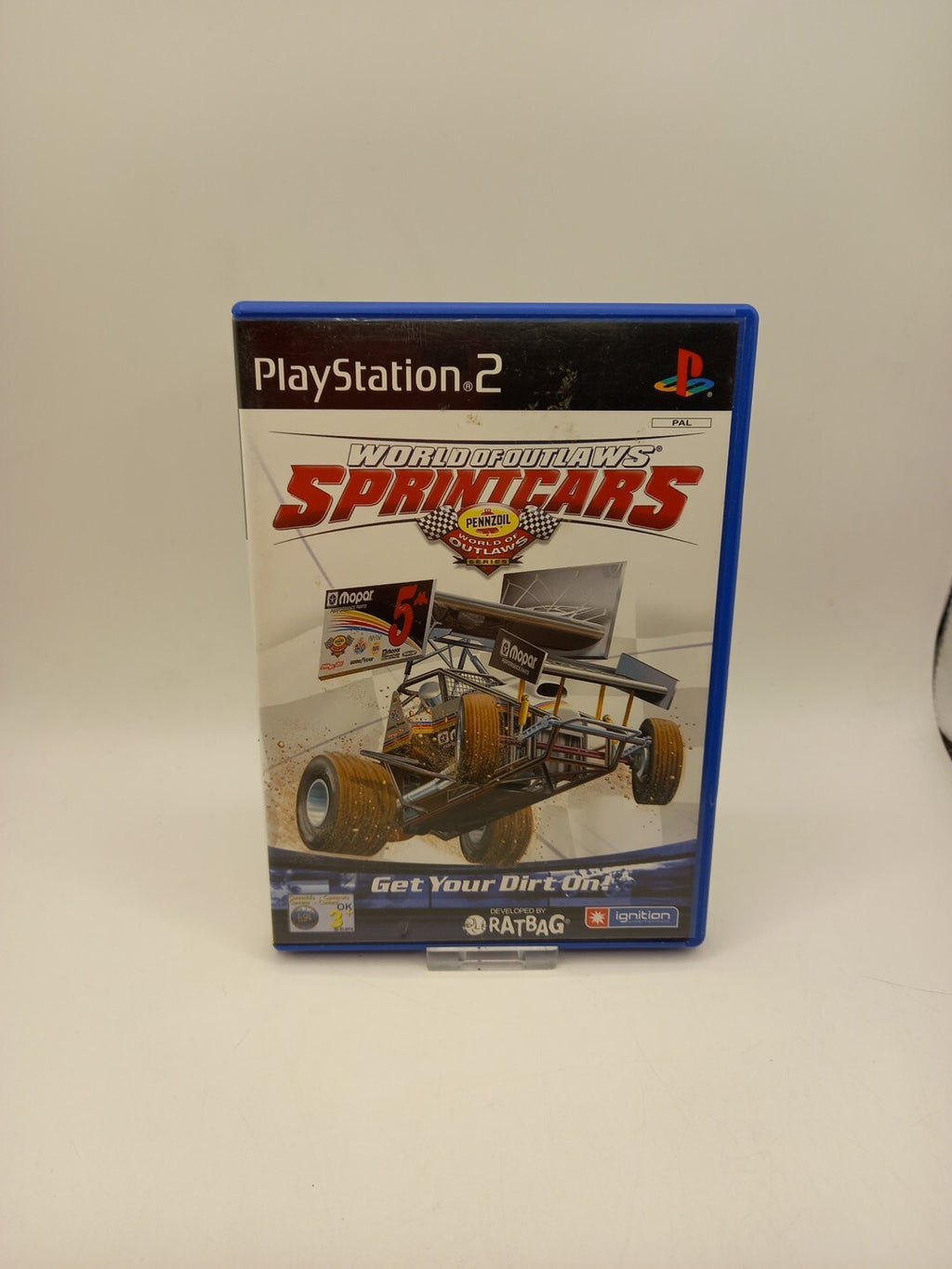 World of Outlaws Sprint Cars 2002 (Sony PlayStation 2, 2002) - US Version