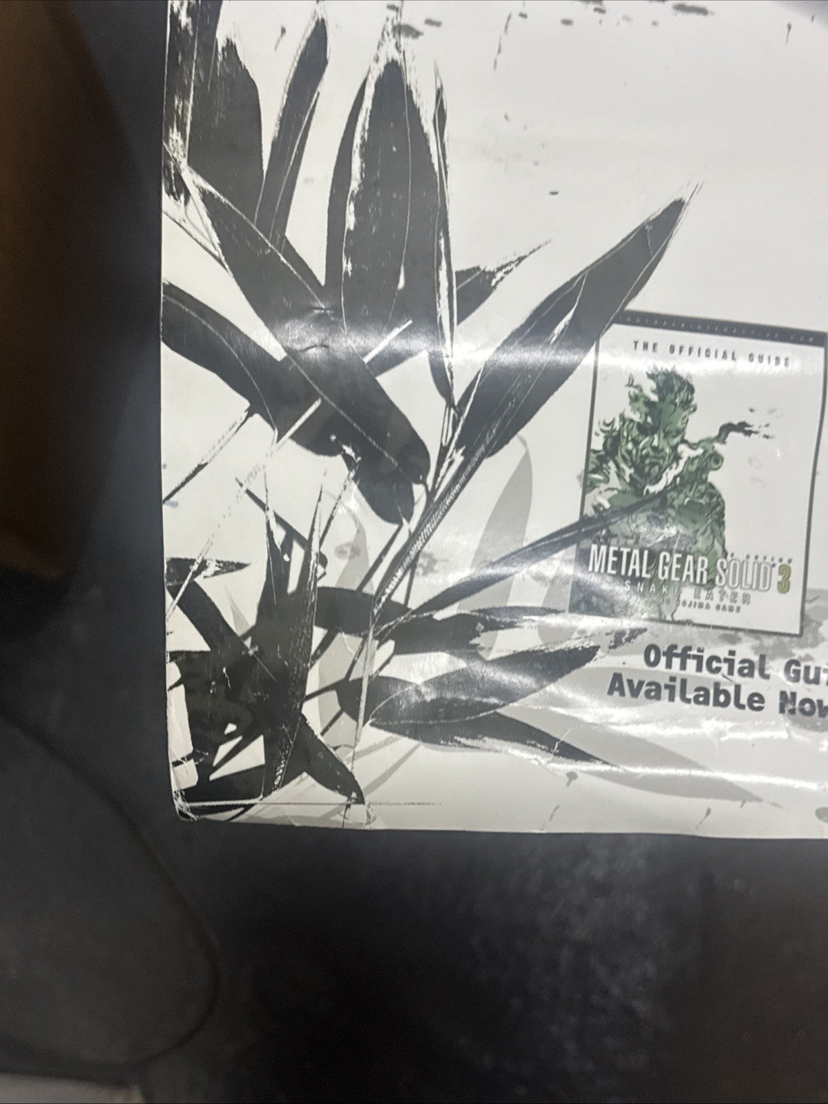 Metal Gear Solid 3 Promo Poster 2004 Ps2 Promotional Poster