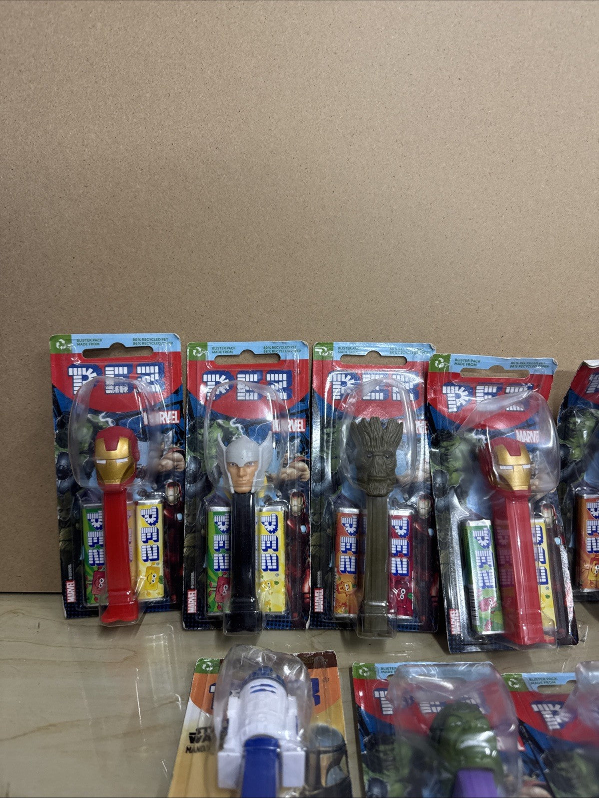 PEZ Dispenser bundle X 11, OUT OF DATE