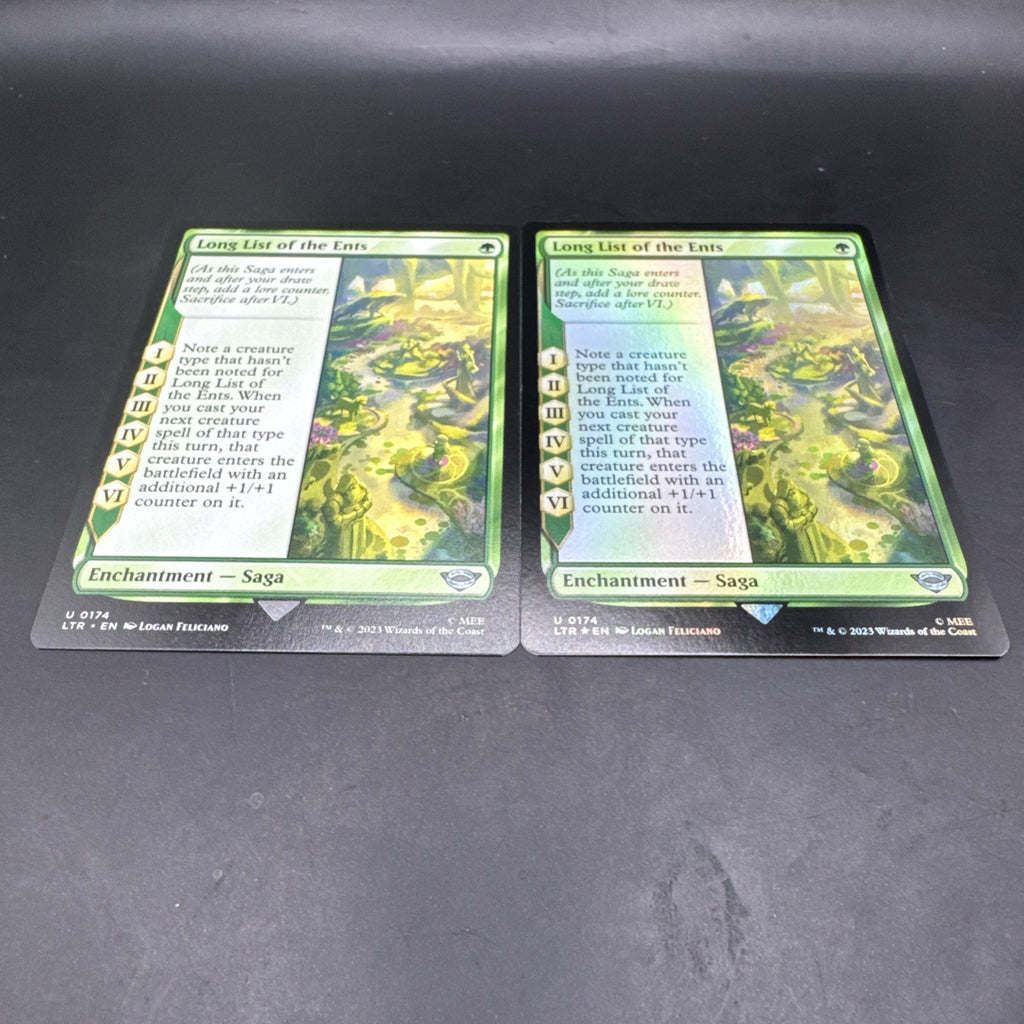 [MTG] Long List of the Ents Foil U0174 + Regular Card