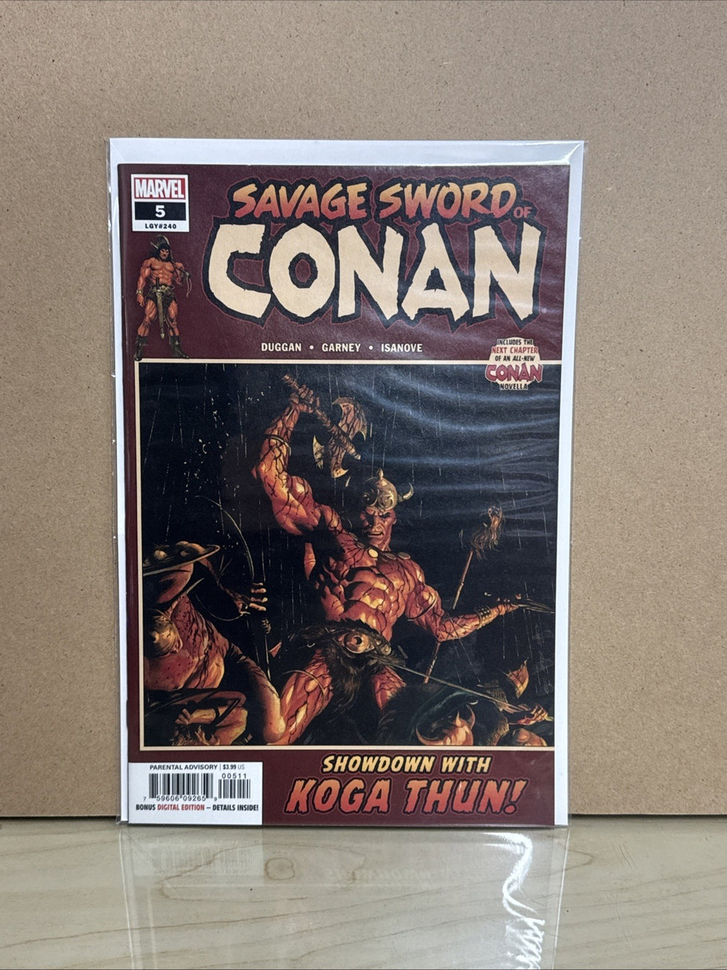 SAVAGE SWORD of CONAN #5a (lgy 240) (2019 MARVEL Comics)