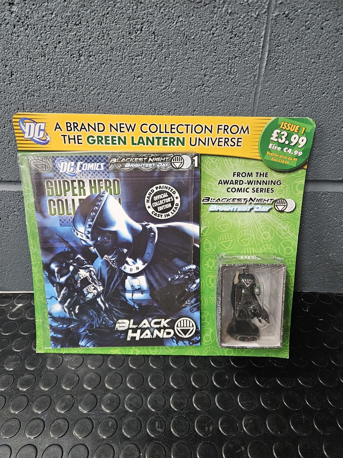 (Eaglemoss) DC Comics - Blackest Night / Brightest Day: Issue #01 Black Hand ~