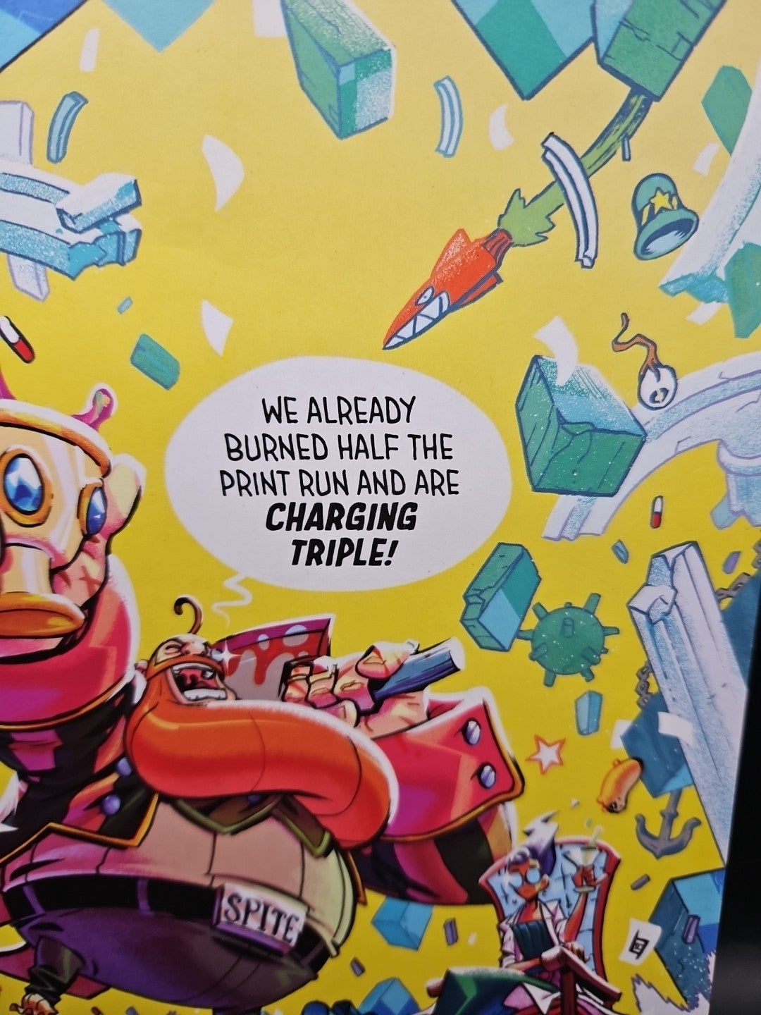 Ludocrats Comic #1 (Of 5) Cvr C April Fools Variant Charging Triple