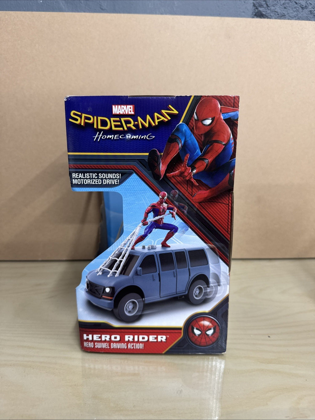 Marvel Hero Rider Road Rippers Spider-Man Vehicle with Sound