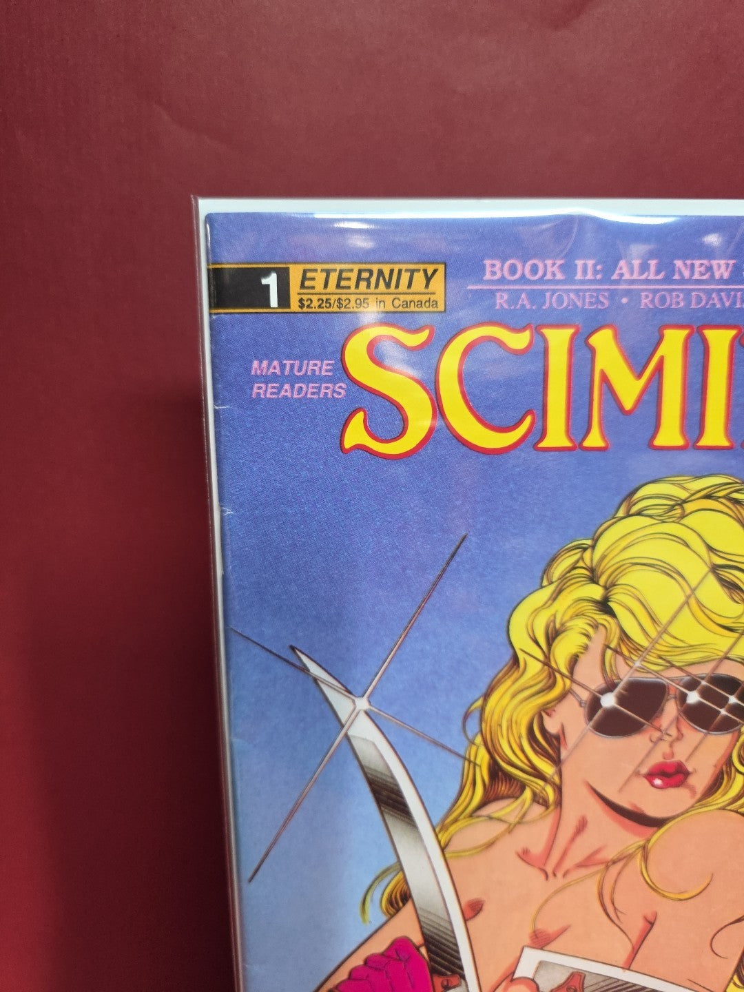 SCIMIDAR: Book II  - No. 1 (May 1989) [Eternity Comics Series] JIM BALENT cover
