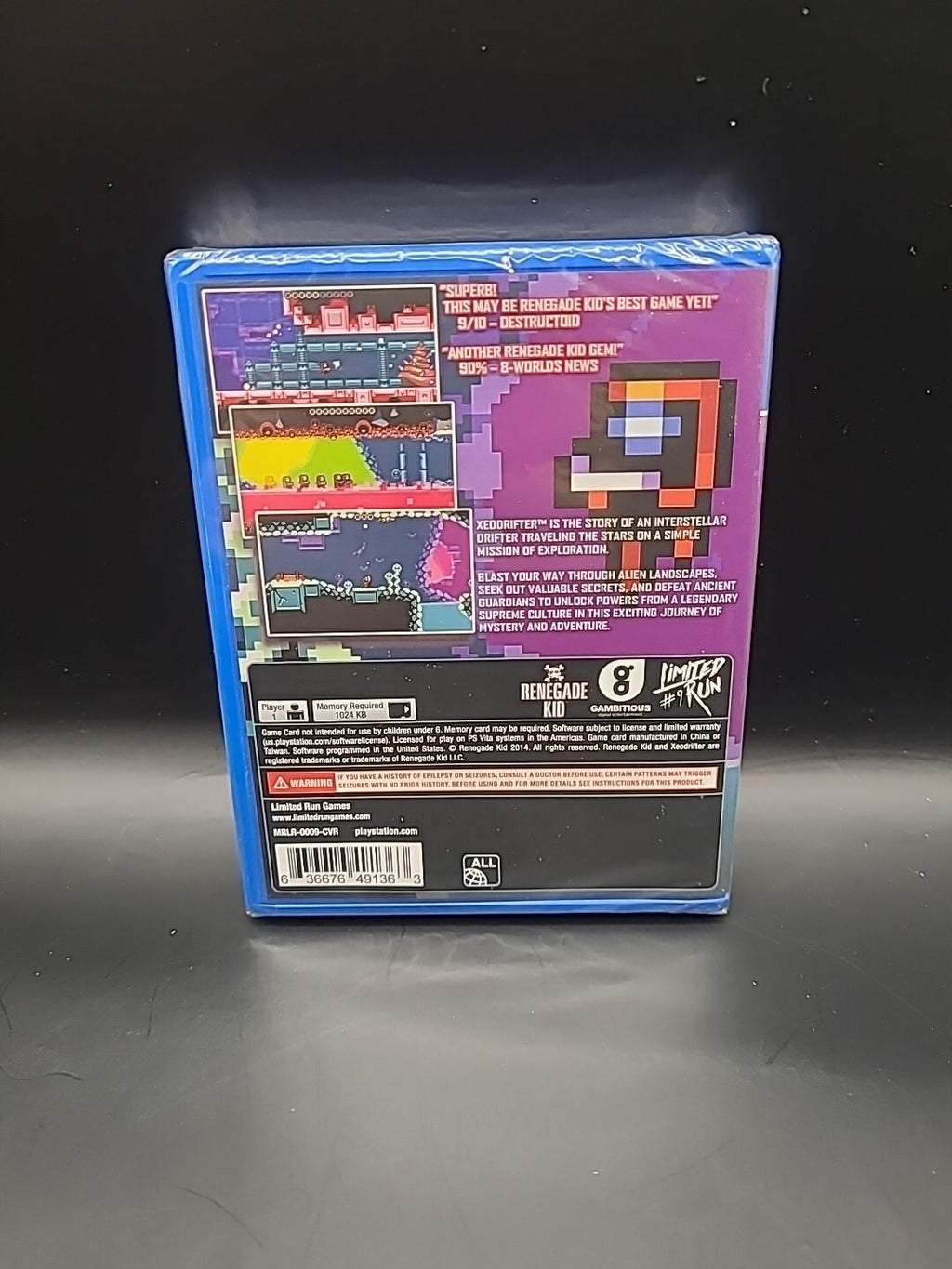 Xeodrifter PS Vita Limited Run Game - New & Sealed