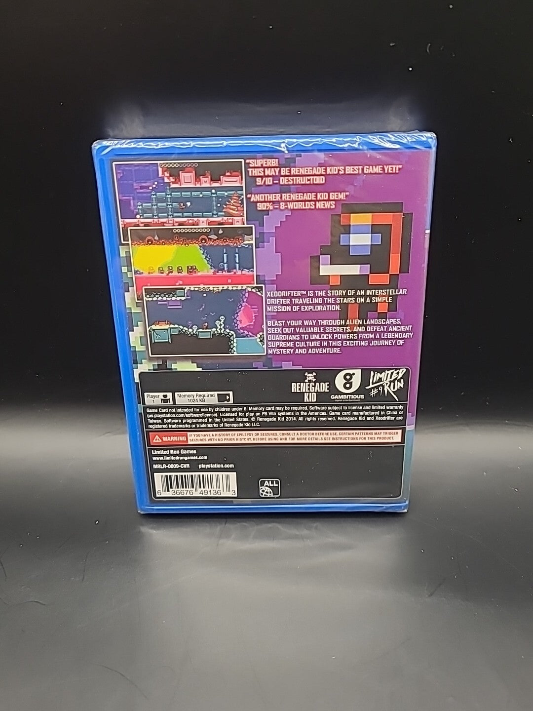 Xeodrifter PS Vita Limited Run Game - New & Sealed