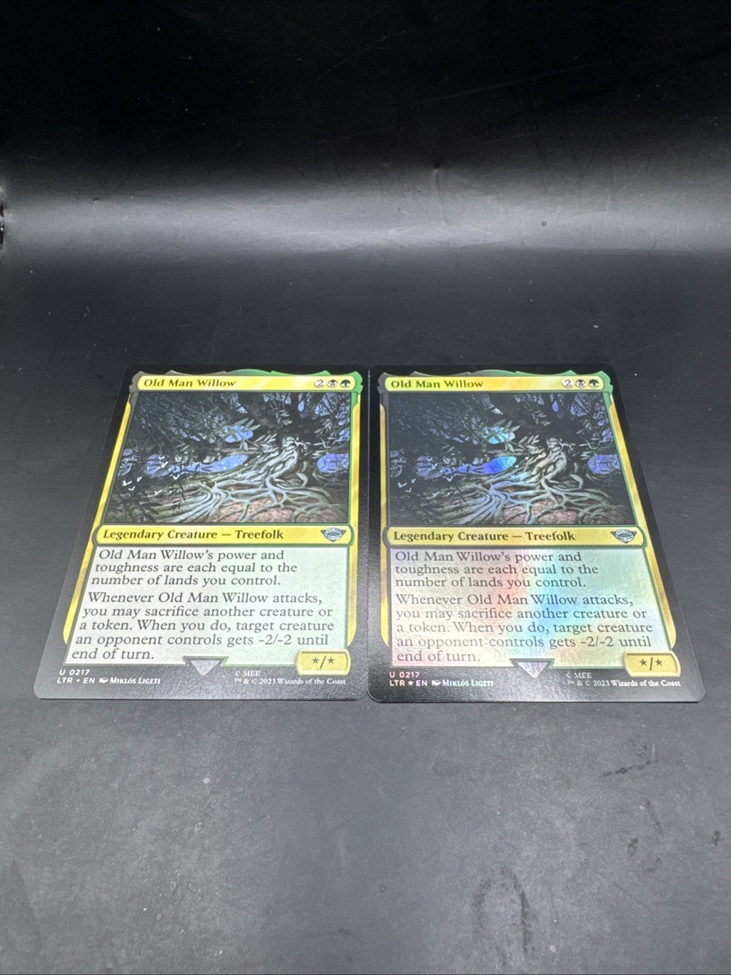 MMTG Old Man Willow U0217 Foil + Regular Card