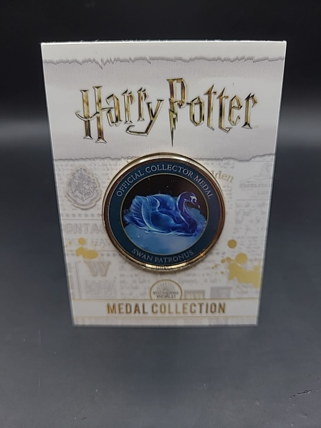 Harry Potter medal collection - Swan Patronus Collector Medal
