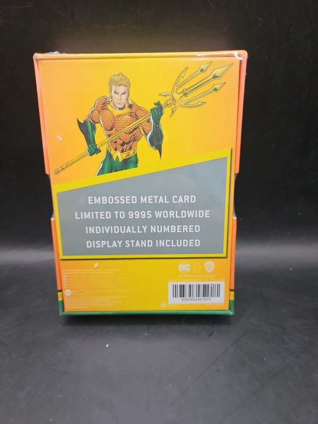 DC Comics Limited Edition Aquaman Collectible Ingot/plaque