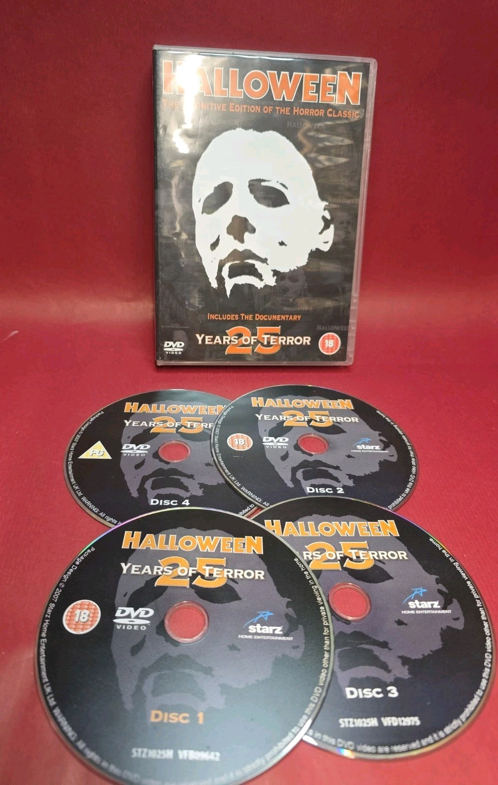 Halloween 25 Years Of Terror 4 DVD Region 2 
