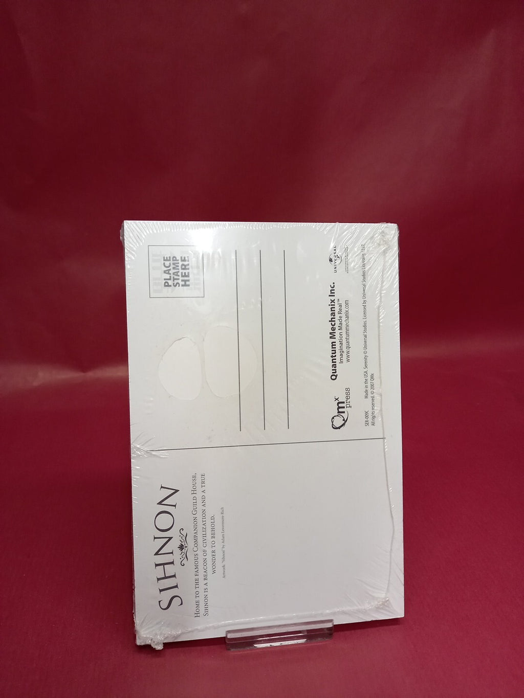Qmx Press Serenity Wavecards Universal Studios