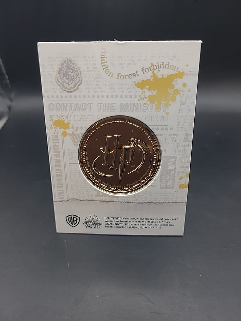 Harry Potter Medal Coin Collection - Characters - Severus Snape 