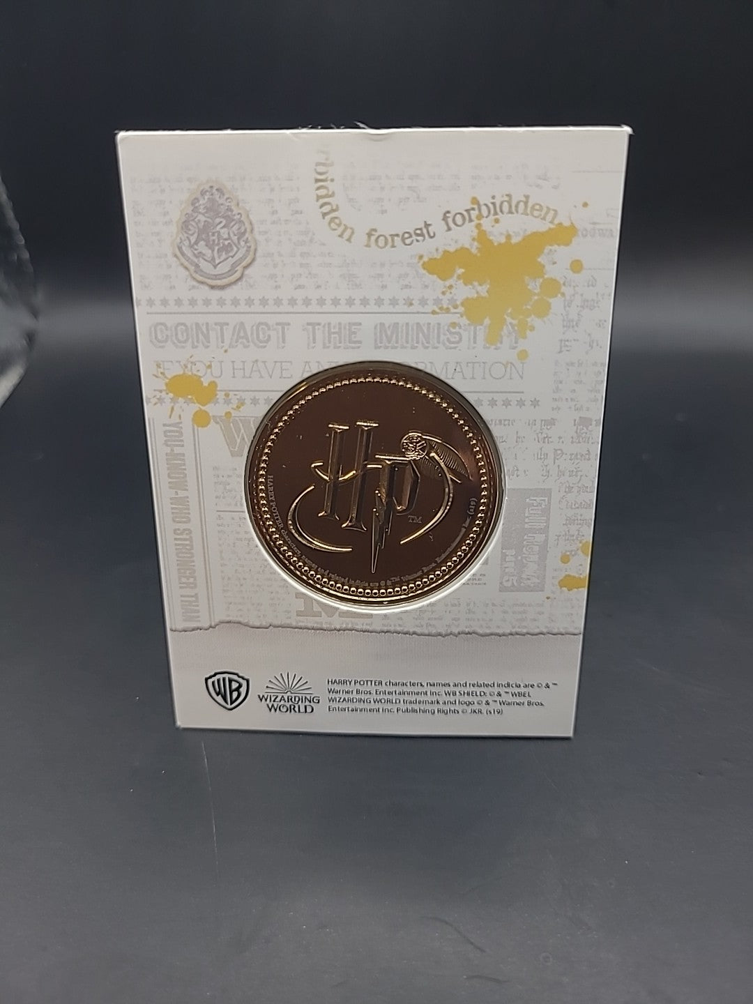 Harry Potter Medal Coin Collection - Characters - Severus Snape 