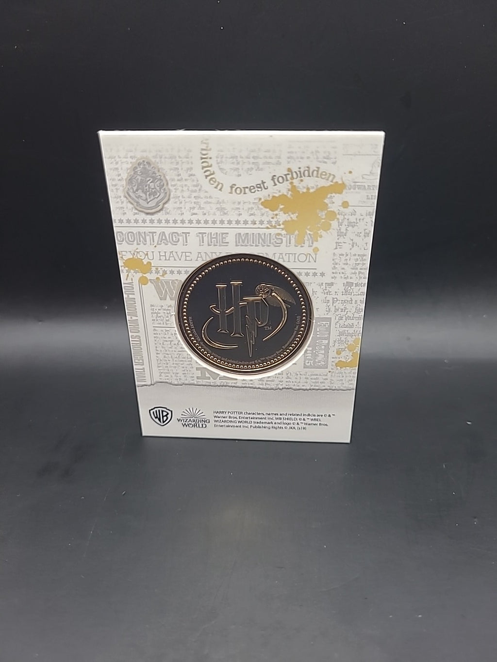 Harry Potter Medal Coin Collection - Artefacts And Spells - Potions Book 