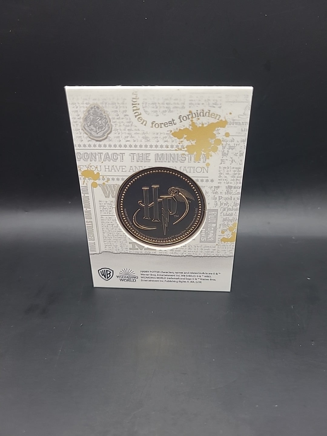 Harry Potter Medal Coin Collection - Artefacts And Spells - Potions Book 