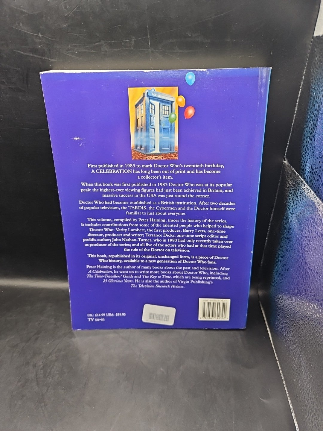 Doctor Who A Celebration (Paperback Book, 1984). Two Decades Through Time. 