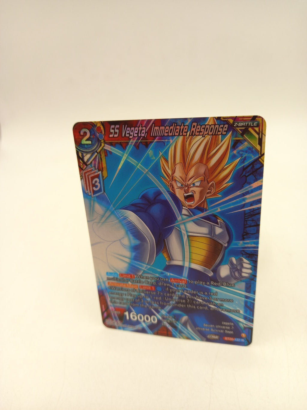SS Vegeta, Immediate Response BT20-137 R - Dragon Ball Super Card