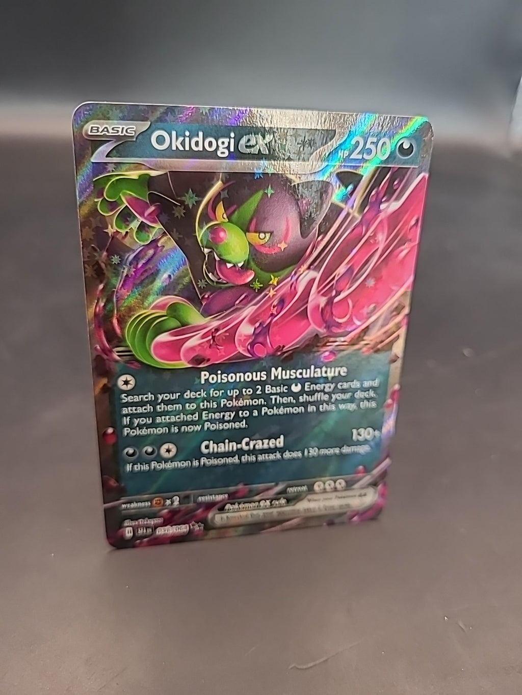 Okidogi EX 036/064 S&V Shrouded Fable Holo Double Rare Pokemon Card NM/MT 
