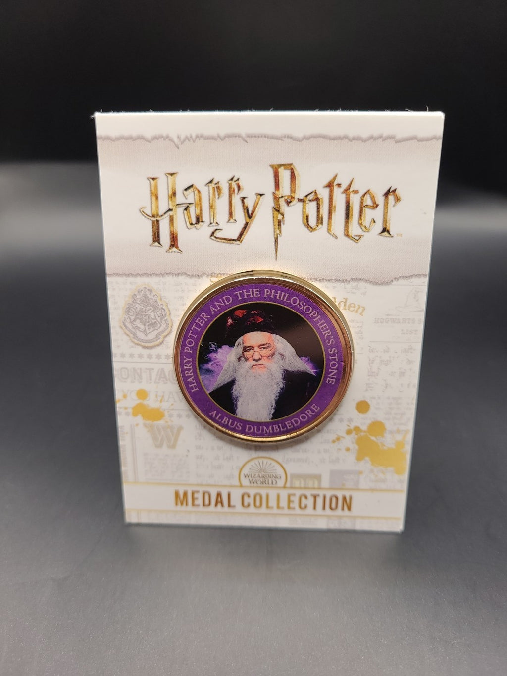 Harry Potter Medal Coin Collection - Philosopher's Stone Albus Dumbledore 