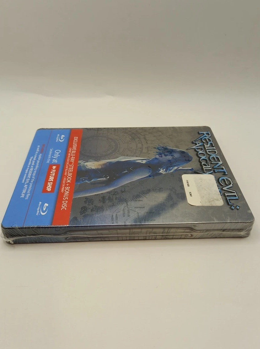 Resident Evil Apocalypse: Blu Ray Steelbook - New And Sealed