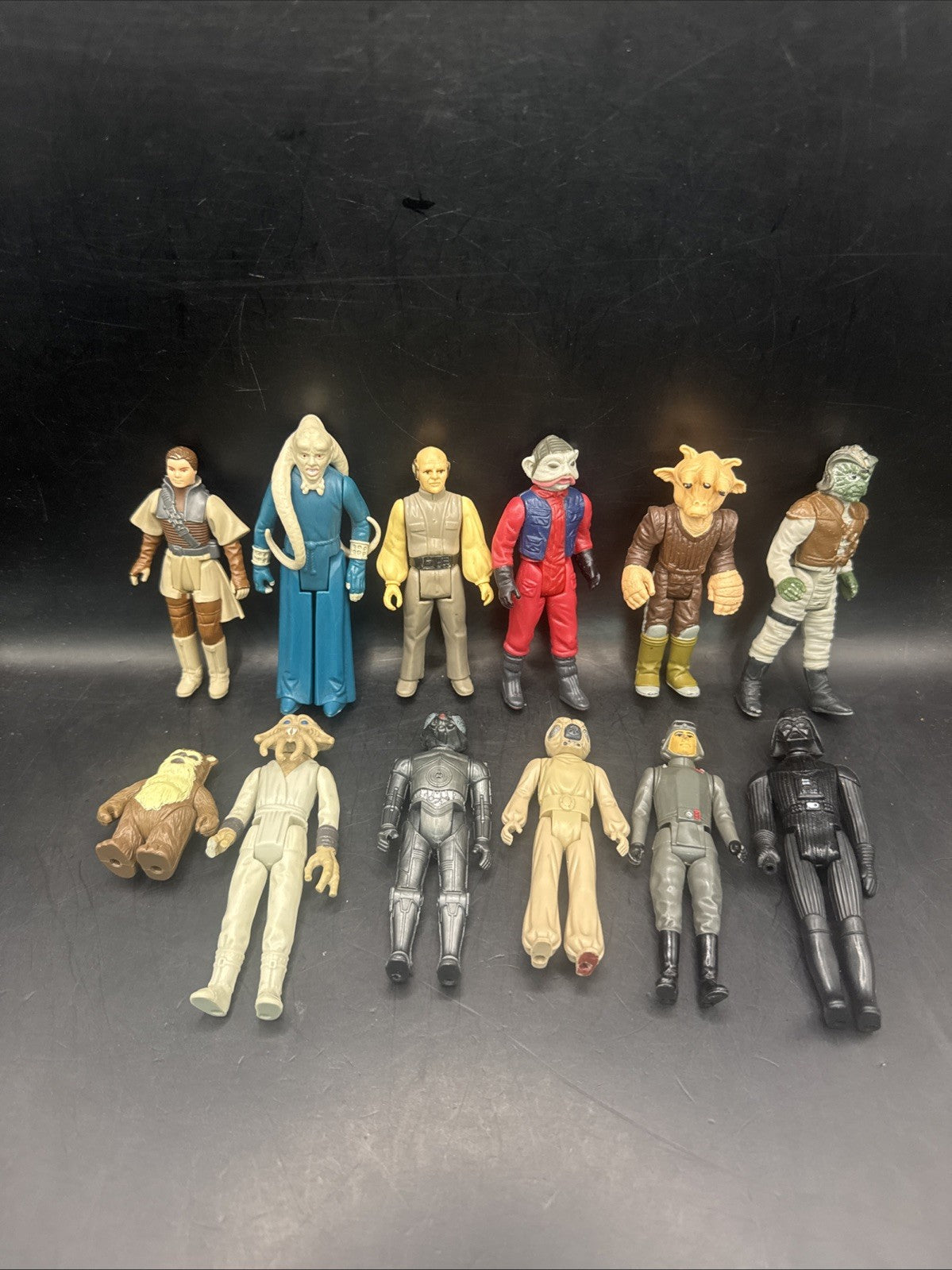 Vintage Kenner Star Wars Action Figures Bundle