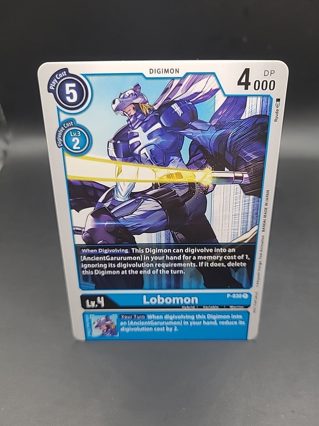 P-030 Lobomon :: Promo Non-Foil Digimon Card :: Revision Pack 2023 ::