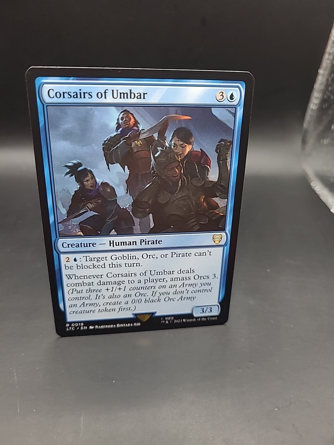 Corsairs of Umbar 0019 Non Foil Rare LOTR Commander MTG Near Mint
