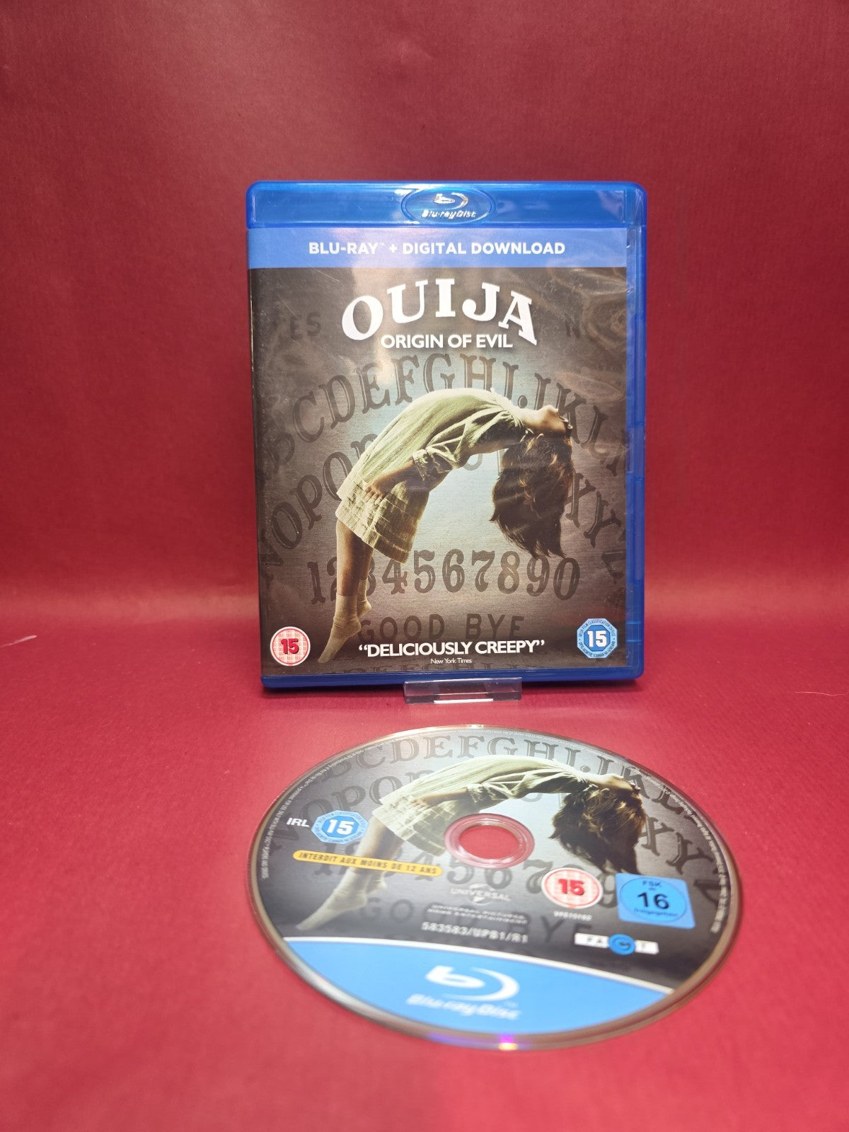 Ouija: Origin of Evil Blu-Ray (2017) Henry Thomas, Flanagan (DIR) cert 15