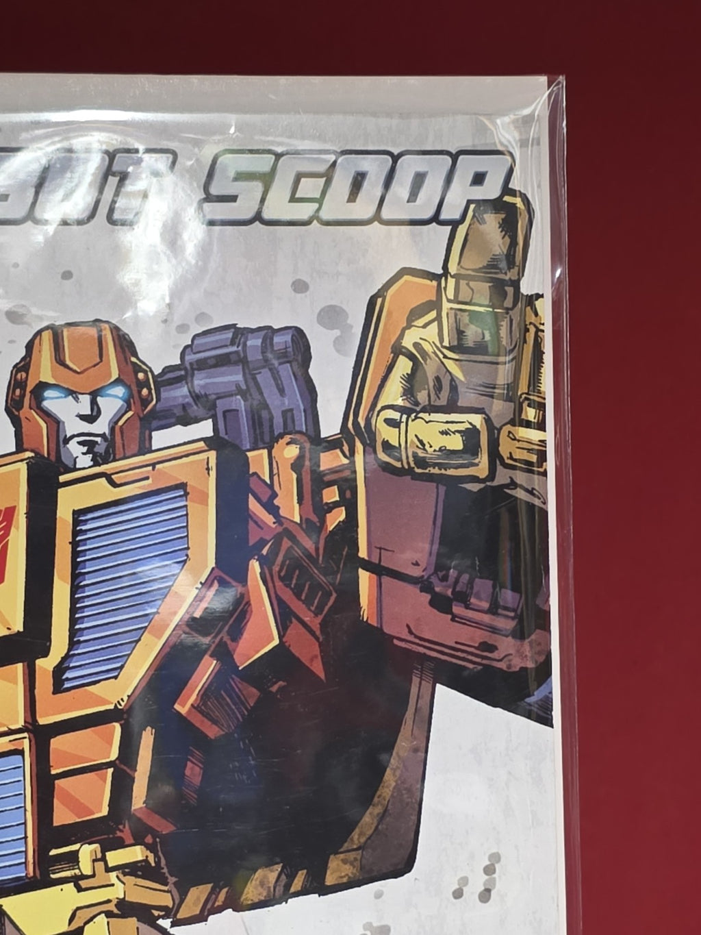 IDW HASBRO EXCLUSIVE COVER, TRANSFORMERS ,GENERATIONS ,  AUTOBOT SCOOP , 2014
