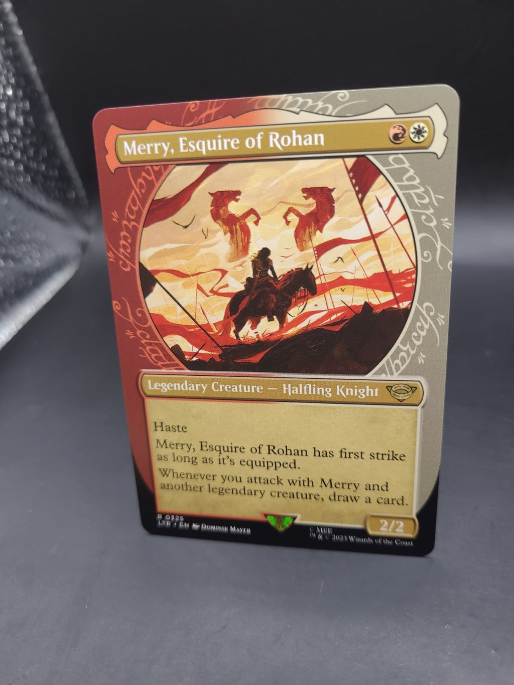 MTG LTR Merry, Esquire of Rohan Showcase Magic: The Gathering NM Non Foil