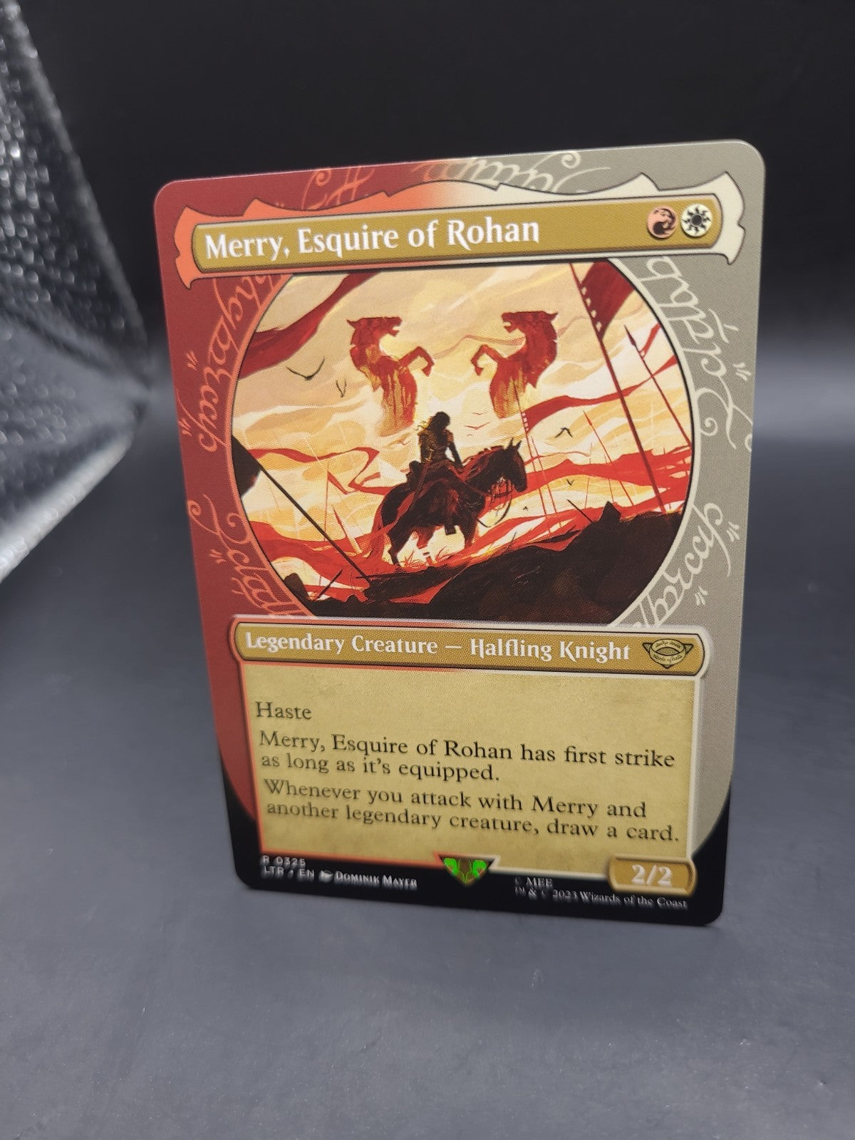 MTG LTR Merry, Esquire of Rohan Showcase Magic: The Gathering NM Non Foil