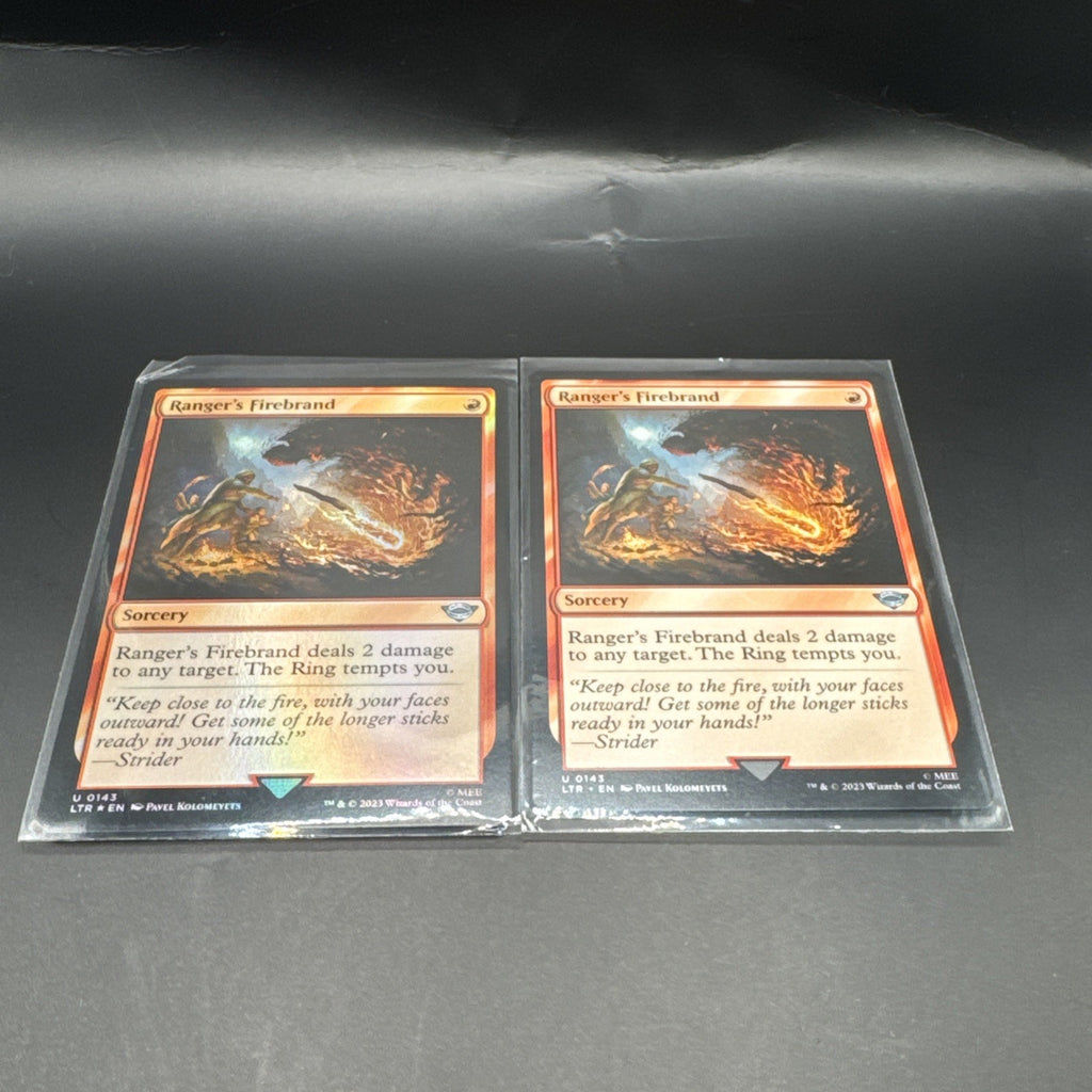 [MTG] Ranger's Firebrand (Foil) U0143 + 1 Regular Card