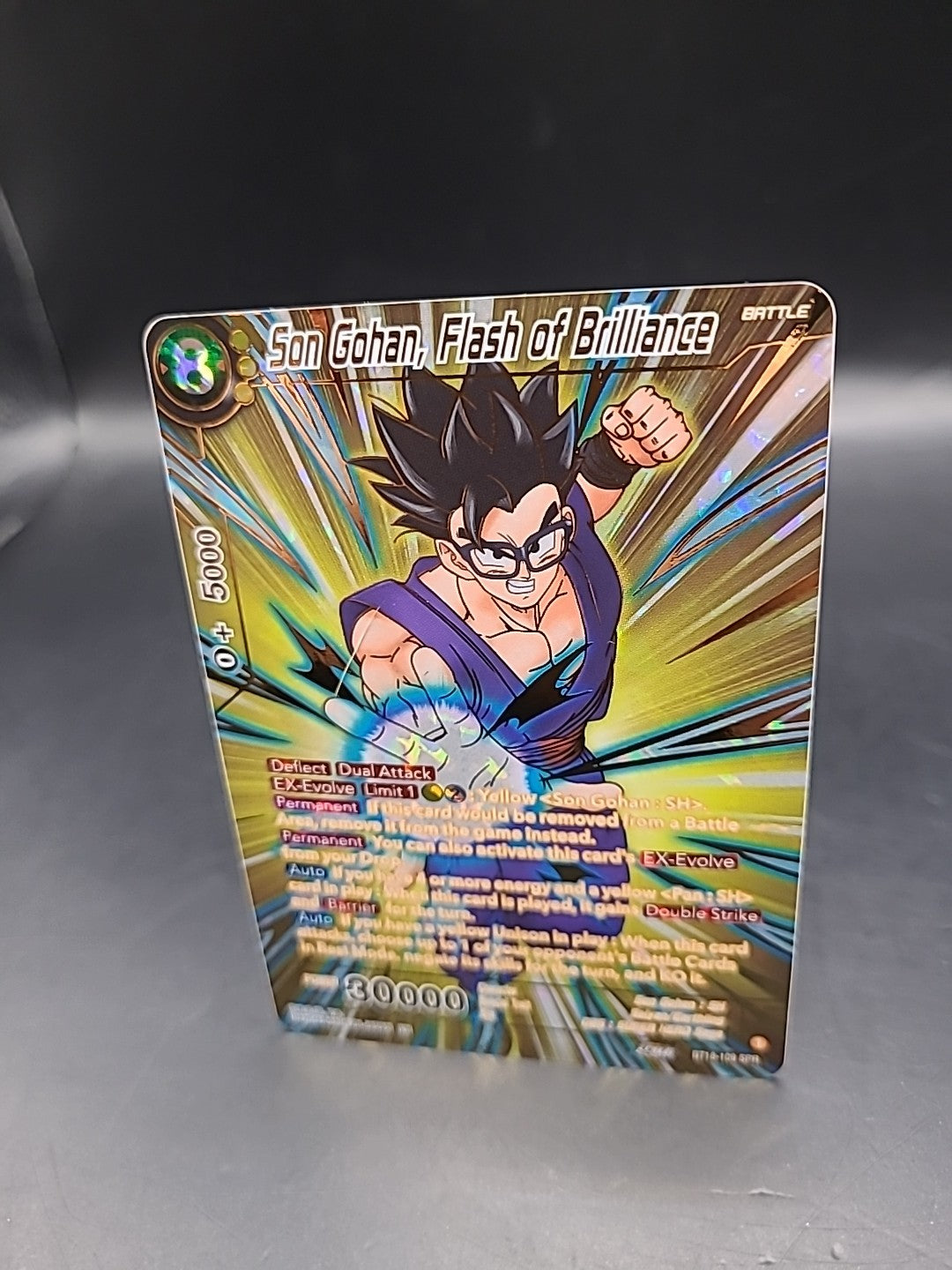 Son Gohan, Flash of Brilliance BT18-109 SPR - Dragon Ball Super Card