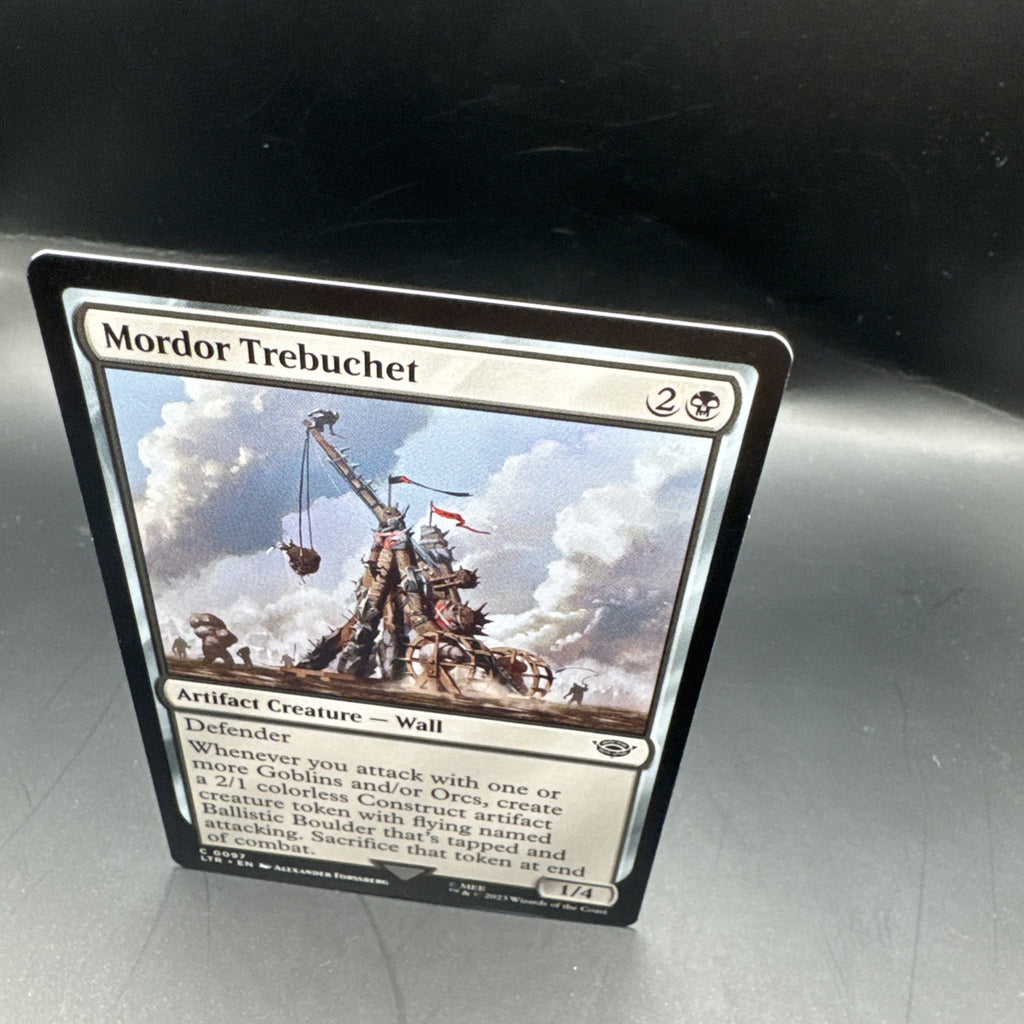 MTG Mordor Trebuchet (FOIL) 0097 Lord of the Rings + Regular Card