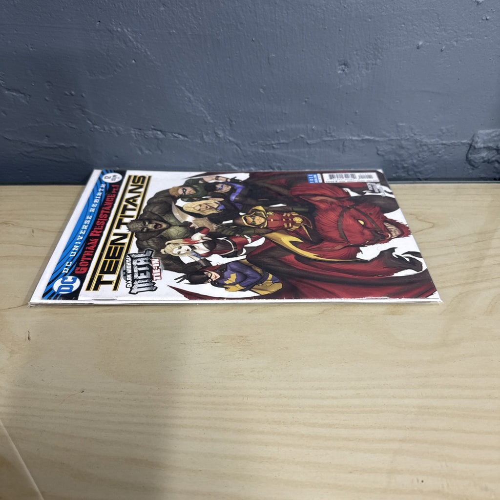 Teen Titans #12 2016 DC Dark Knights Metal Tie-In, 1st Batman Who Laughs