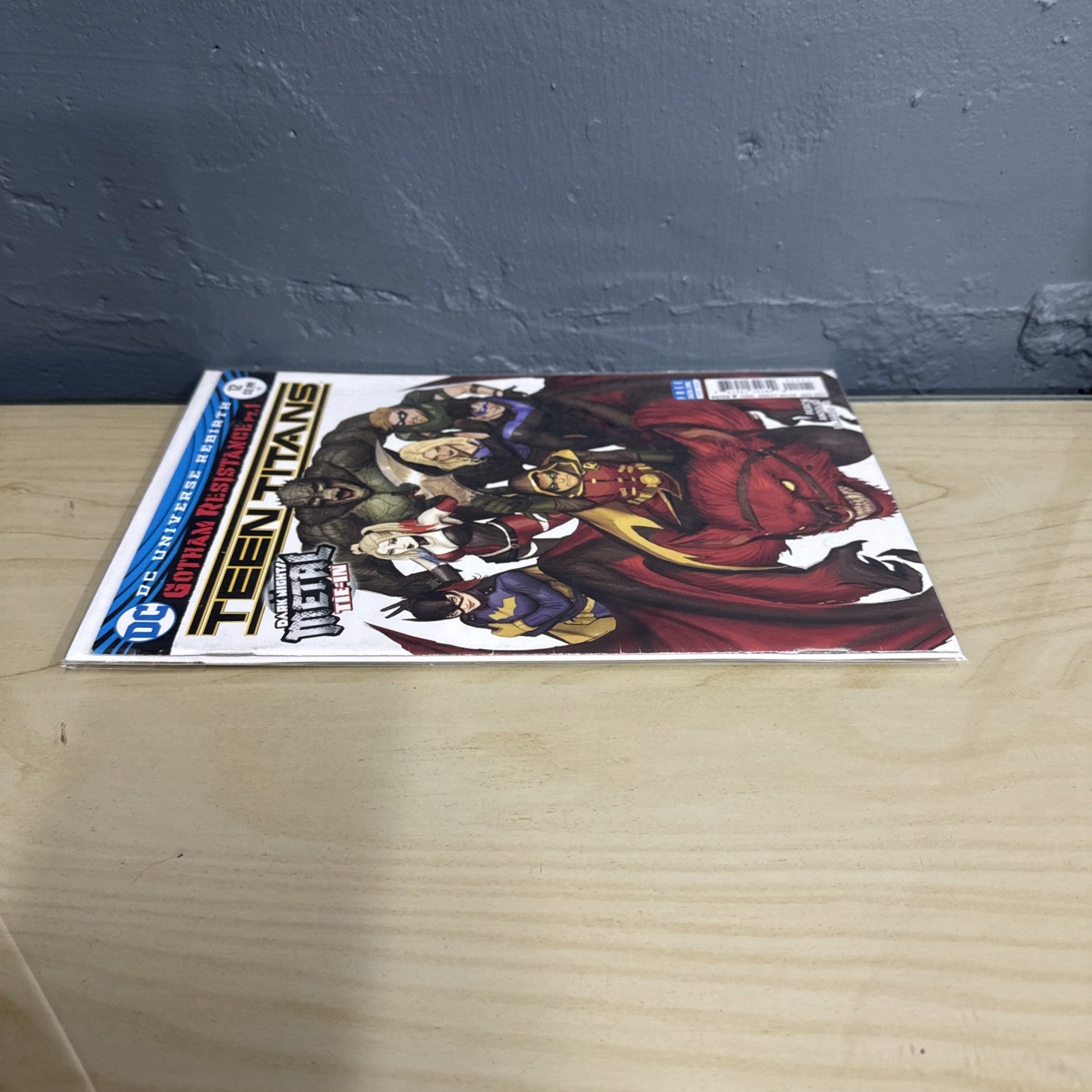 Teen Titans #12 2016 DC Dark Knights Metal Tie-In, 1st Batman Who Laughs