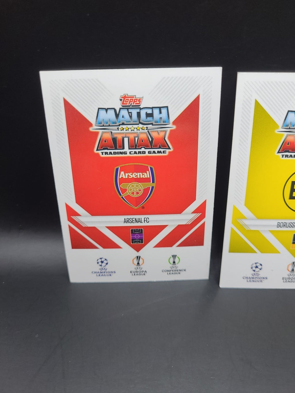 24/25 Declan Rice & Nico Schlotterbeck Topps Match Attax Cards #398 & #403